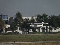 N2257E @ POC - On final to runway 26 - by Helicopterfriend