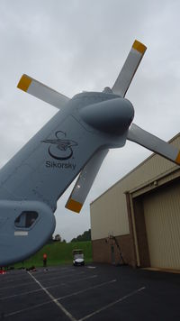 N146UK @ KOQN - Tail rotor as viewed from port - by George A.Arana
