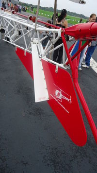 N202CH @ KOQN - Ventral fin and attachment - by George A.Arana