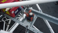 N202CH @ KOQN - Battery and cables - by George A.Arana