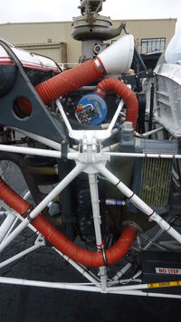 N202CH @ KOQN - Center frame, Franklin engine and hoses - by George A.Arana