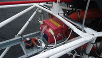 N202CH @ KOQN - Battery and cables - by George A.Arana