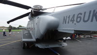 N146UK @ KOQN - Ramp and N-number registration - by George A.Arana