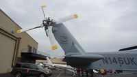 N146UK @ KOQN - Tail rotor, vertical fin, horizontal stabilizer with strut - by George A.Arana
