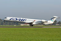S5-AAL @ LOWL - Canadair CL-600-2D24 Regional Jet CRJ-900 landing in LOWL