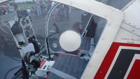 N202CH @ KOQN - Door frame, flight controls and instrument panel - by George A.Arana