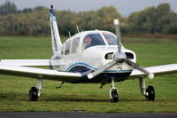G-BSHP @ EGCB - Flight Academy Ltd - by Chris Hall