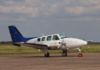 F-GKSS @ LFOT - On the main (civilian) apron at Tours (LFOT)