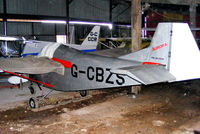 G-CBZS @ X4BF - At Brook Farm airstrip, Pilling - by Chris Hall