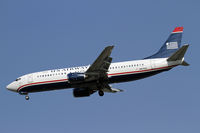 N417US @ CLT - Short finals - by Duncan Kirk