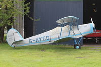 G-AYCG @ EGLM - 1970 Stampe-Vertongen SV-4C, c/n: 59 at White Waltham - by Terry Fletcher