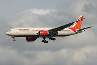 VT-ALH @ EGLL - Air India 2009 Boeing 777-237LR, c/n: 36307 at Heathrow - by Terry Fletcher