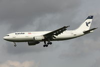 EP-IBB @ EGLL - Iran Air 1994 Airbus A300-605R, c/n: 727 at Heathrow - by Terry Fletcher