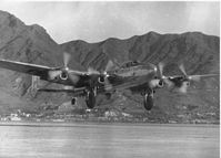 G-AKJO - Capt Bryan Greensted departing Kai Tak airfield, 1947. This AVRO Lancastrian had delivered Henry Longhurst to Kai Tak airport, Hong Kong, in mid 1947. - by Maurice Curtis