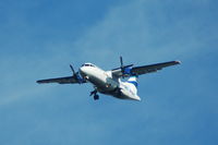 EI-BYO @ EGCC - Aer Arran ATR 42-300  EI-BYO on approach to Manchester Airport - by David Burrell