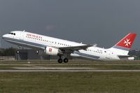 9H-AEK @ EDDS - departure via RW25 - by Friedrich Becker