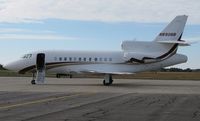 N890BB @ KAXN - Dassault Falcon 900EX on the ramp. - by Kreg Anderson