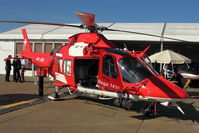 HB-ZRS @ EGSU - Displayed at 2011 Helitech at Duxford - by Terry Fletcher