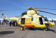 I-SOKL @ EGSU - Displayed at 2011 Helitech at Duxford - by Terry Fletcher