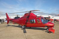 G-DWAL @ EGSU - At 2011 Helitech at Duxford - by Terry Fletcher