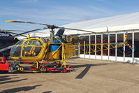 N316DJ @ EGSU - At 2011 Helitech at Duxford - by Terry Fletcher