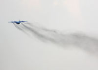 UR-CBG @ LOWG - Smoky takeoff ...