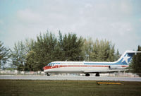 N1311T @ MIA - Texas International DC-9-31 taxying at Miami in November 1979. - by Peter Nicholson