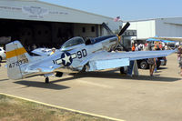 N51JC @ LNC - Cavanagh Museum's newly restored P-51 at the 2011 Warbirds on Parade at Lancaster Airport, TX