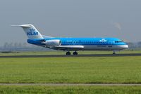PH-KZU @ EHAM - Just after landing on the Polderbaan at Schiphol - by Jan Bekker