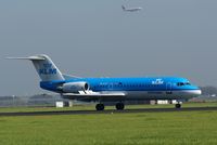 PH-KZT @ EHAM - Just after landing on the Polderbaan at Schiphol - by Jan Bekker