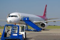 M-ABED @ EGSH - Parked at Norwich. - by Graham Reeve