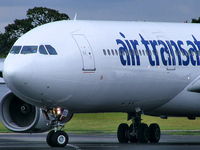 C-GCTS @ EGCC - Air Transat - by Chris Hall