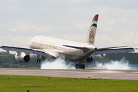 A6-EYQ @ EGCC - Ethihad - by Chris Hall