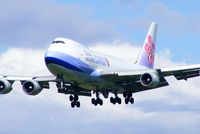 B-18701 @ EGCC - China Airlines - by Chris Hall