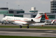 N757PL @ EGCC - This may have some connection with the Glazier family that own Manchester United FC as it is always at EGCC when they play at home. It was also seen at Luton (EGGW) for the Champions League final in May 2011 - by Chris Hall