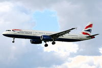 G-EUXM @ EGCC - British Airways - by Chris Hall