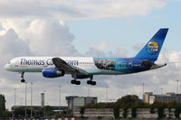 G-TCBC @ EGCC - Thomas Cook B757 with Egypt, where it all begins colour scheme - by Chris Hall