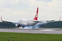 TC-JGR @ EGCC - Turkish Airlines - by Chris Hall