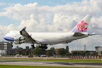 B-18701 @ EGCC - China Airlines - by Chris Hall