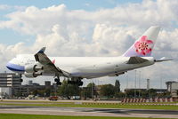 B-18701 @ EGCC - China Airlines - by Chris Hall