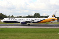 G-OZBN @ EGCC - Monarch - by Chris Hall
