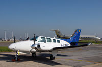 F-GKSS @ EBRR - Yes it is October, and yes, this is Belgium- F-GKSS bathing in the sun and over 30C at Brussels National!