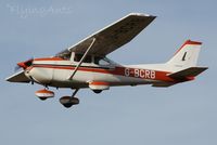 G-BCRB @ EGSH - Arriving at EGSH in the evening sun.