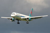 G-OOOX @ EGCC - First Choice - by Chris Hall