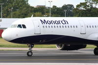 G-OZBN @ EGCC - Monarch - by Chris Hall