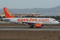 G-EZEV @ LIEO - Easyjet Airbus 319