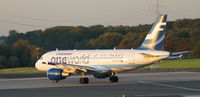 OH-LVF @ EDDL - Finnair / One World cs., lining up before departure  in beautiful evening sunlight - by Andre´Gendorf
