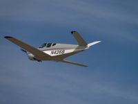 N426B @ POC - Airbourne, wheels retracted and heading out westbound - by Helicopterfriend
