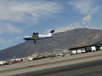 N8168Z @ CCB - Lifting off from runway 24 - by Helicopterfriend
