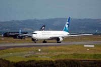 ZK-NCI @ NZAA - A320-200 ZK-OAB, the Crazy About Rugby All Blacks jet, in the back - by Micha Lueck